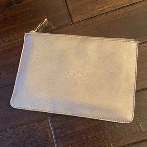 Katie Luxton of London “Be Brilliant” Rose Gold Zip Pouch
